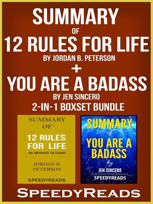 cover image of Summary of 12 Rules for Life